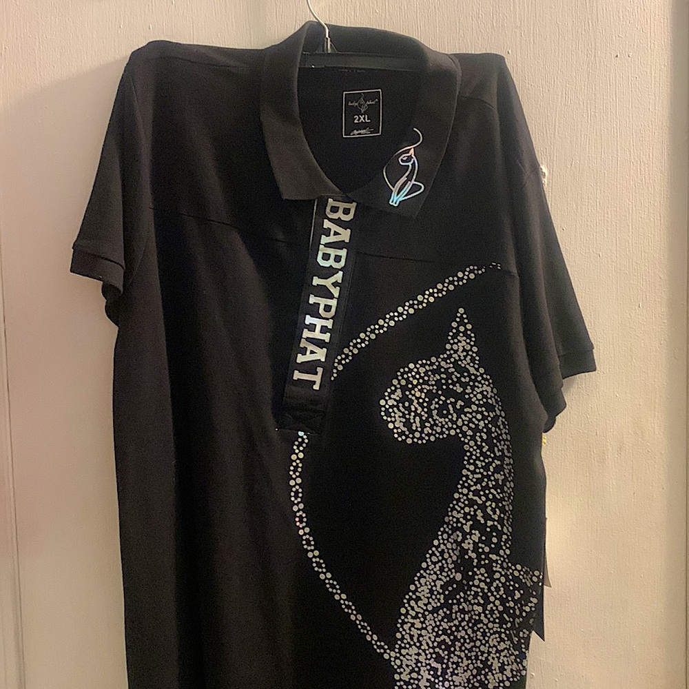 Babyphat original edition collard t-shirt